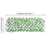 Artificial Ivy Trellis Expandable 5 pcs Green 180x65 cm 366587