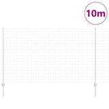 Fence and Post Silver 1.4 x 10 m Steel 3336219