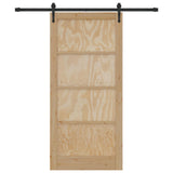 Sliding Door ORKDAL 93 x 202 cm Engineered Wood 3450233