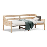 Day Bed without Mattress 90x190 cm Single Solid Wood Pine 842838