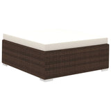 Patio Furniture Brown PE Rattan Set Modular Patio Lounge Set 41270