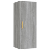 Wall Cabinet Grey Sonoma 34.5x34x90 cm Engineered Wood 817439