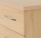 ZNTS Nevada 3 Drawer Bedside 100-103-062