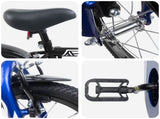 Kids Bike 12 Inches for 2-4 Years Old Black 42009627