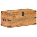 289641 Chest 90x40x40 cm Solid Acacia Wood