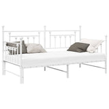 Daybed Frame White 90 x 200 cm Steel 42002680