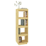 ZNTS Book Cabinet/Room Divider 40x35x135 cm Solid Pinewood 810849