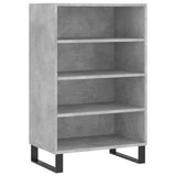 Highboard Concrete Grey 57x35x90 cm Engineered Wood 827240