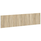 Wall-Mounted Headboard ALKMAAR Sonoma Oak Engineered Wood 896267