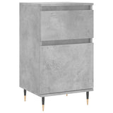 Sideboards 2 pcs Concrete Grey 40x35x70 cm Engineered Wood 831141