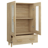 Highboard Sonoma Oak 70x31x115 cm Engineered Wood 812549