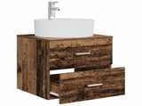 Wall-Mounted Sink Vanity Old Wood 49.5 x 44.5 x 65 cm 890300
