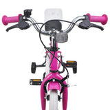 Kids Bike 16 Inches for 4-6 Years Old Pink 42009458