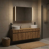Bathroom Cabinet Set 4 pcs Artisan Oak Engineered Wood 3406670