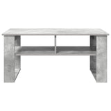Coffee Table Concrete Grey 96 x 54 x 44 cm Engineered Wood 8000151