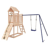 Outdoor Playset Natural wood, Blue 3155870