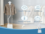 Upright Garment Clothes Steamer with 6 Steam Setting, 45s Fast Heat-up, 1.7L Water Tank and 35g/min T3398P344229