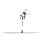Rain Shower Head Stainless Steel 50x50 cm Square 142163