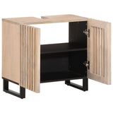 Bathroom Sink Cabinet 62x34x58 cm Solid Wood Mango 377532