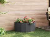 Planter Black 60 x 30 x 35 cm Steel 883696