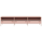 ZNTS TV Cabinet Pink 202x39x43.5 cm Cold-rolled Steel 851347