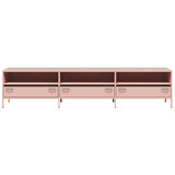 ZNTS TV Cabinet Pink 202x39x43.5 cm Cold-rolled Steel 851347