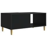 Coffee Table Black 90 x 50 x 40 cm Engineered Wood 895186