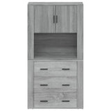 Highboard Grey Sonoma Engineered Wood 3185389