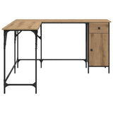 Desk Artisan Oak 141 x 141 x 75 cm Engineered Wood 882876