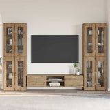 TV Cabinet Set FLORIN 3 pcs Artisan Oak Engineered Wood 3397993