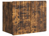 Wall-Mounted Cabinet Smoked Oak 59 x 31 x 64 cm Engineered Wood 898240