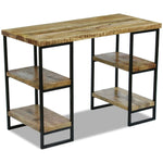 Office Desk Mango Wood 110x50x76 cm 243333