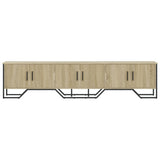 TV Cabinet Sonoma Oak 180x34x41 cm Engineered Wood 848590