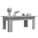 ZNTS Coffee Table Grey Sonoma 100x60x42 cm Engineered Wood 815427