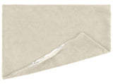 Cushion Cover 6 pcs HEERLEN Cream 60 x 60 cm Microfiber Fleece 912668