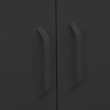 Storage Cabinet Anthracite Steel 80 x 35 x 101.5 cm Levelers 336159