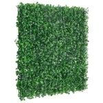 Artificial Shrub Leaf Fence 6 pcs Green 50x50 cm 366634