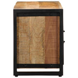 TV Cabinet 100x30x40 cm Solid Rough Wood Mango 4013589