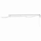 Awning Frame Retractable White 3 x 2 m Powder-coated Steel 42002532
