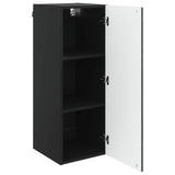 Wall-Mounted Cabinet Black 33 x 34.5 x 90 cm Engineered Wood 898926