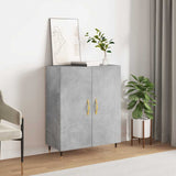 Sideboard Concrete Grey 69.5x34x90 cm Engineered Wood 827704