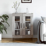 Sideboard Grey Sonoma 69.5x34x90 cm Engineered Wood 827786