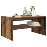 Coffee Table Old Wood 80 x 50 x 40 cm Engineered Wood 8000282