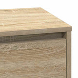 Bedside Cabinet Sonoma Oak 71 x 34.5 x 75 cm Engineered wood 869636