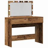 Dressing Table Old Wood 100 x 40 x 120 cm Engineered Wood 868860