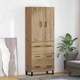 Highboard with Drawer 2 pcs Artisan Oak 69.5 x 34 x 180 cm 3416014