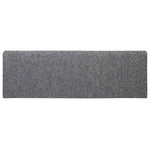 ZNTS Stair Mats Self-adhesive 30 pcs Light Grey 65x21x4 cm 3365694