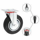 143454 Swivel Casters 4 pcs 200 mm