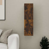 Wall-mounted TV Cabinet Smoked Oak 30.5x30x110 cm 826676