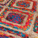 ZNTS Rug Washable Multicolour 80x150 cm Anti Slip 136585